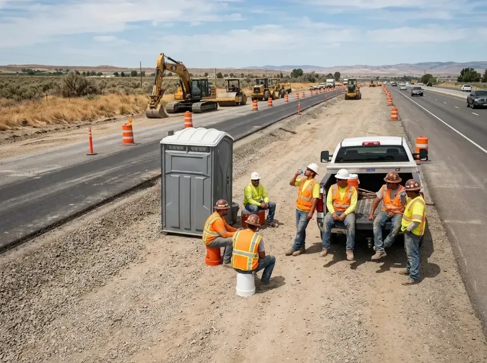 highway-road-construction-crew-007 — frequently asked questions, Porta Potty and Restroom Rentals in South Sarasota, FL